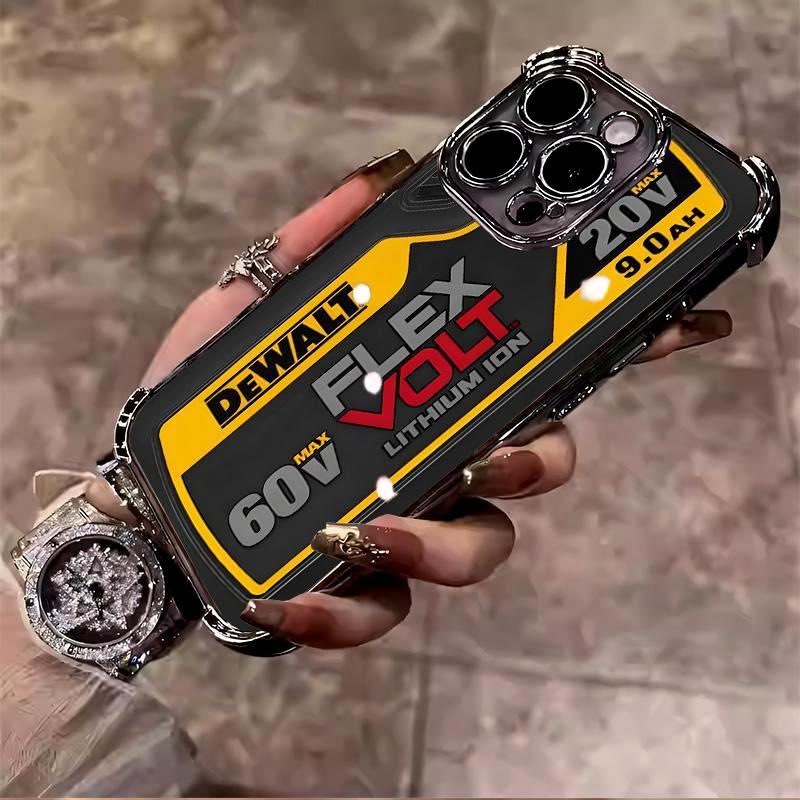 Dewalt Custom Phone Case Industrial Hardcore Style