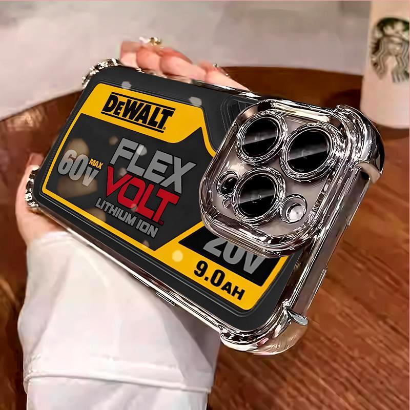 Dewalt Custom Phone Case Industrial Hardcore Style