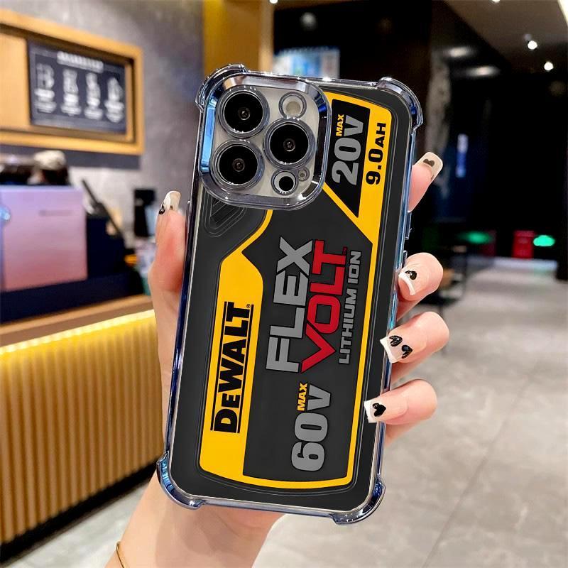 Dewalt Custom Phone Case Industrial Hardcore Style