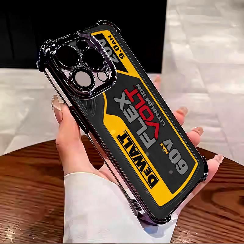 Dewalt Custom Phone Case Industrial Hardcore Style