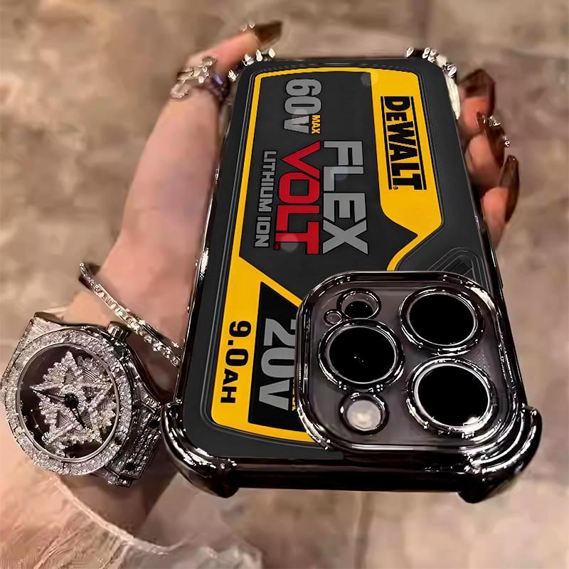 Dewalt Custom Phone Case Industrial Hardcore Style