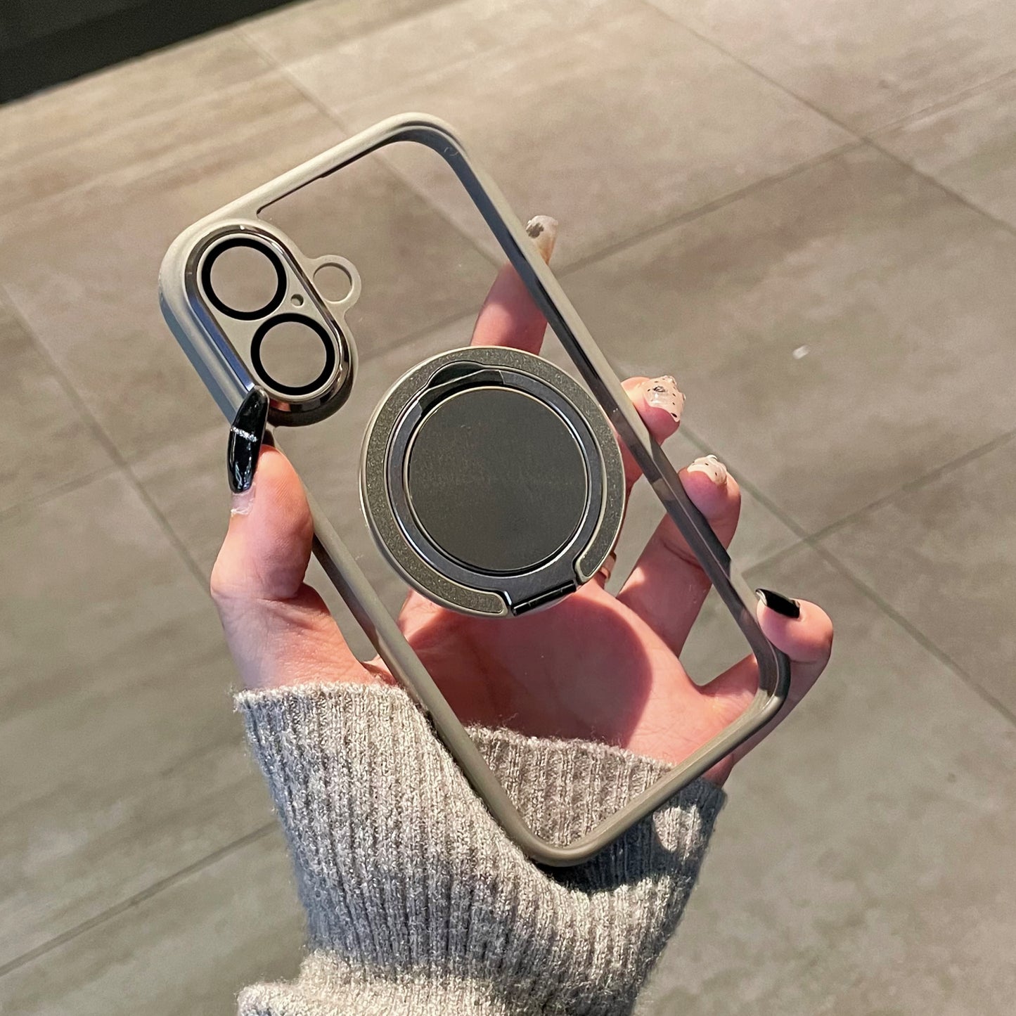 FLXLITE 2024 Rotating Magnetic Stand Phone Case for iPhone