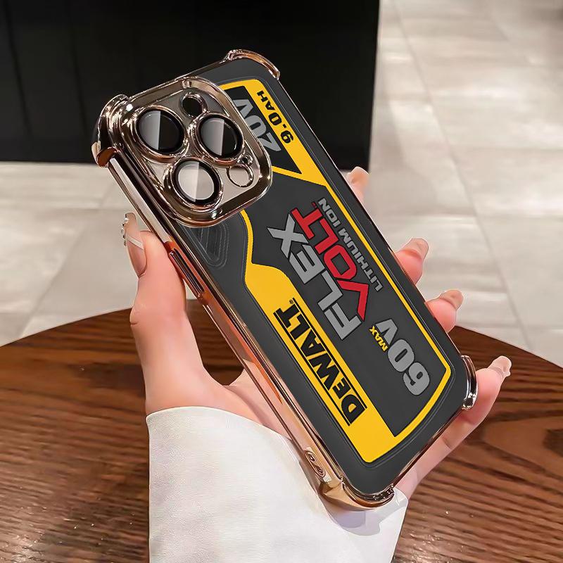 Dewalt Custom Phone Case Industrial Hardcore Style