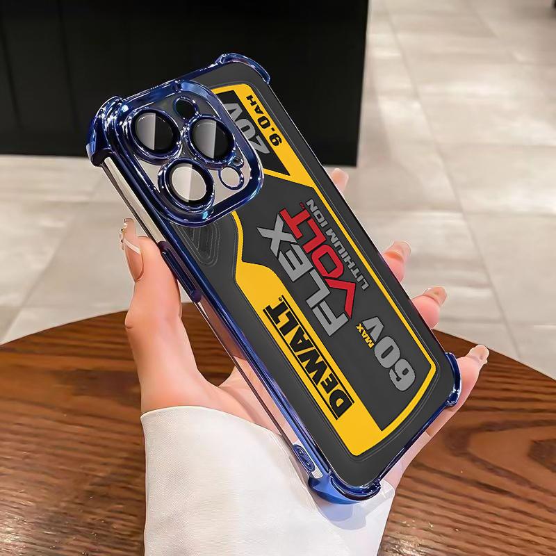 Dewalt Custom Phone Case Industrial Hardcore Style