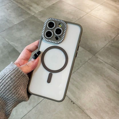 Glitter Diamond Clear Magnetic Phone case