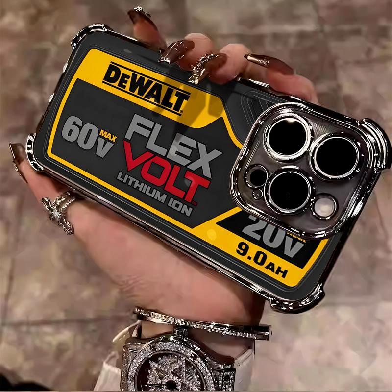 Dewalt Custom Phone Case Industrial Hardcore Style