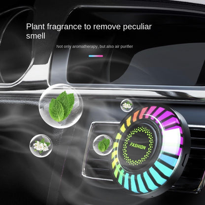 Sound-controlled car ambient light